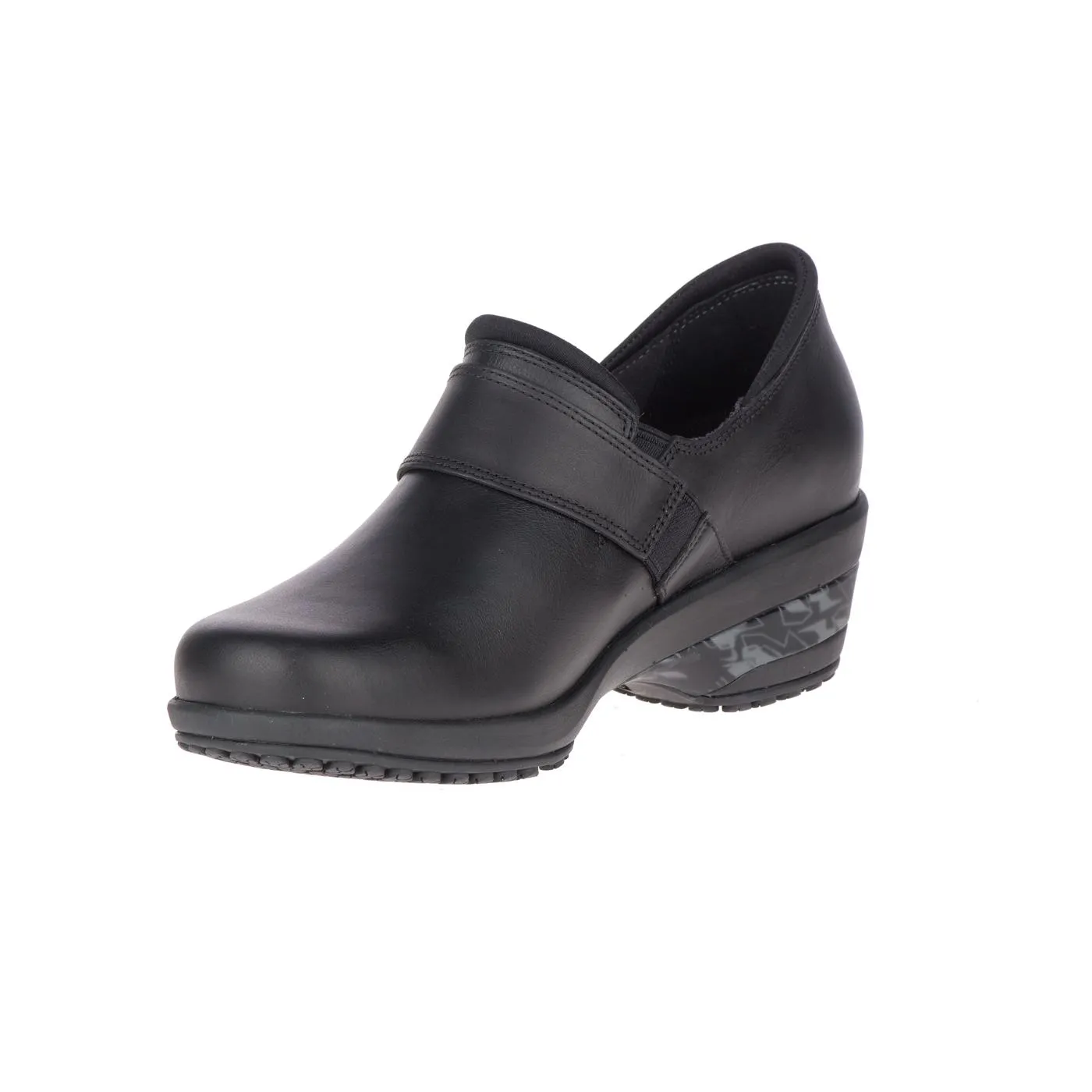 Valetta Slide Ac+ Pro Women's Slip Resistant Shoes Shoes Black/Castlerock
