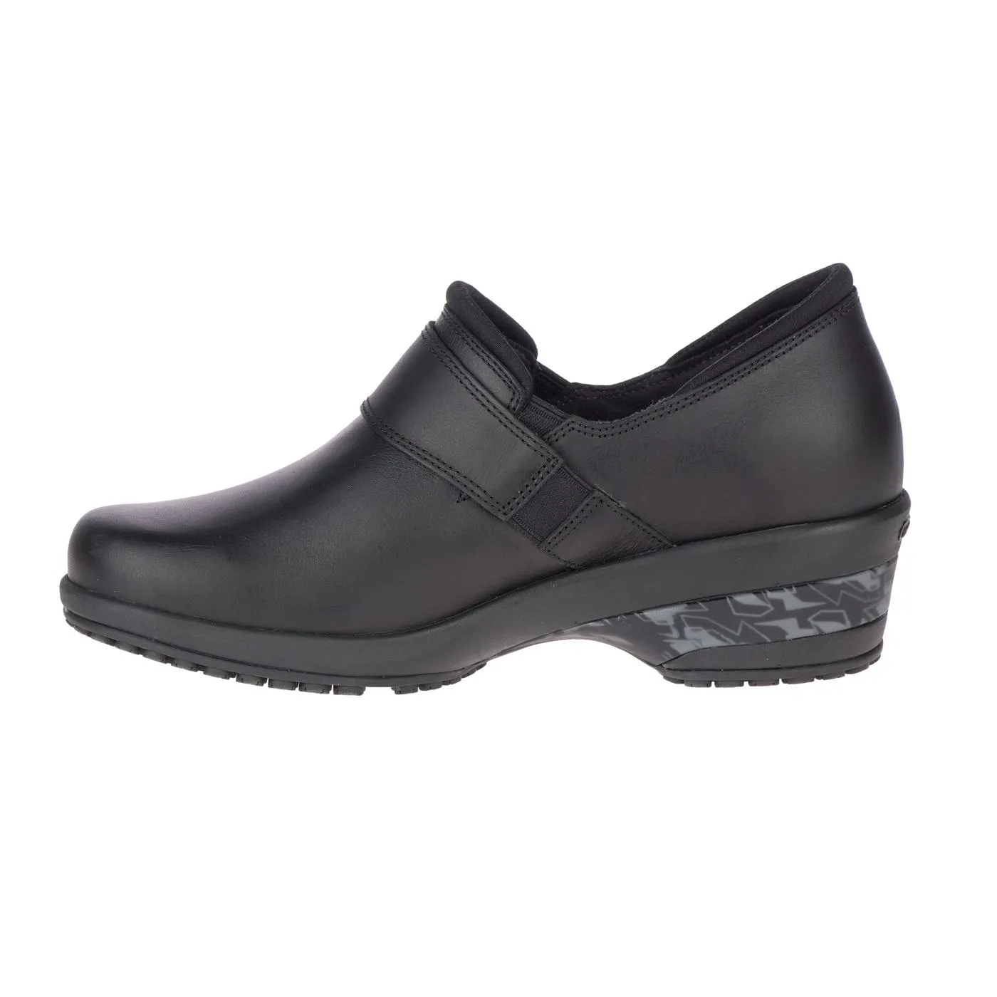 Valetta Slide Ac+ Pro Women's Slip Resistant Shoes Shoes Black/Castlerock