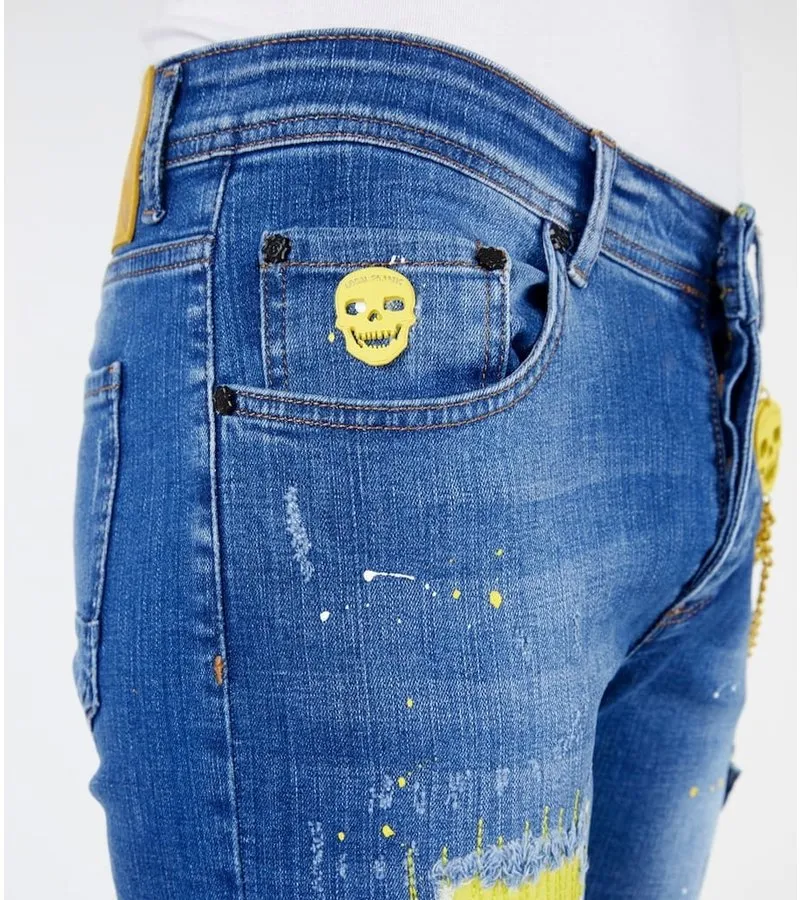 VAQUEROS HOMBRE CORTOS  1046  AZUL