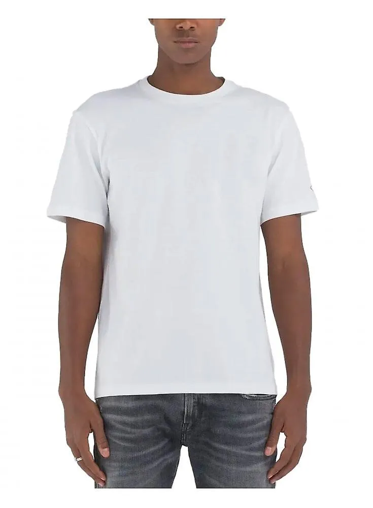 Vaqueros Replay Hombre Replay Camiseta Orgánica Blanco