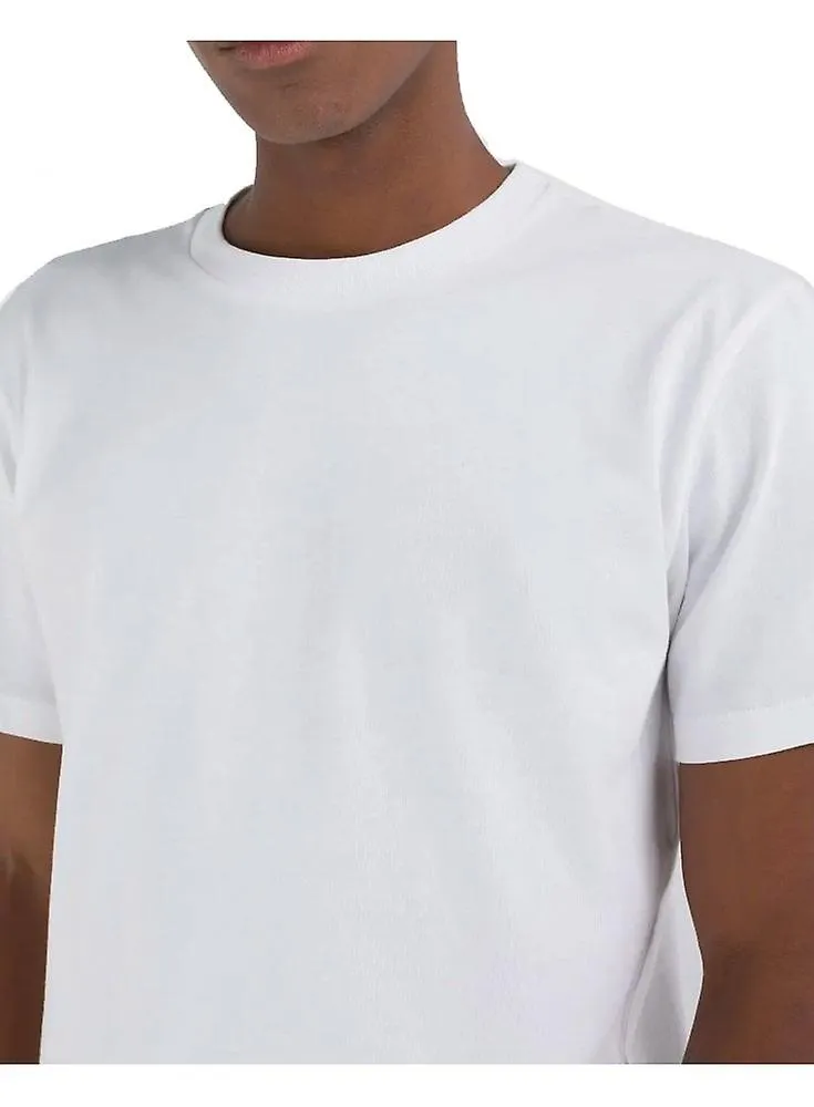 Vaqueros Replay Hombre Replay Camiseta Orgánica Blanco