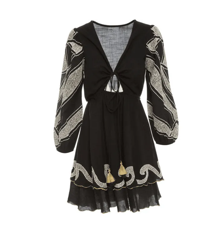 VESTIDO BSB 051211003 NEGRO