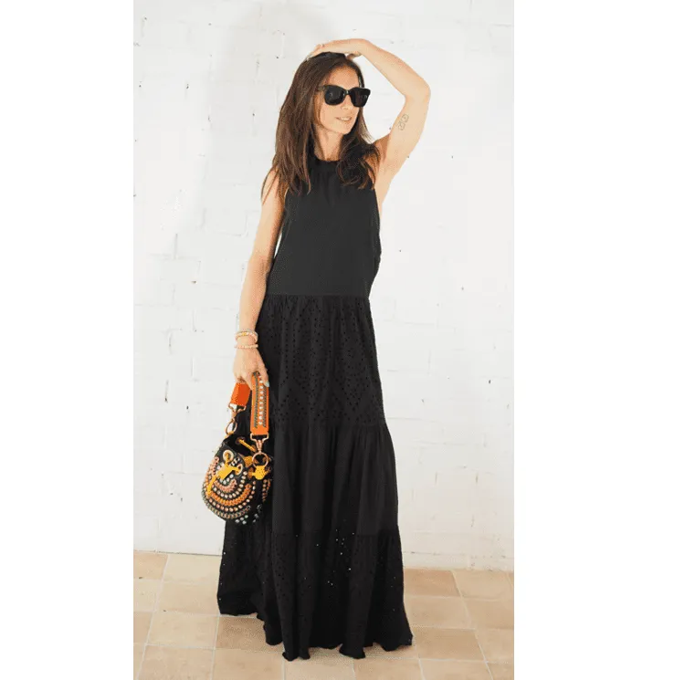 VESTIDO BSB 051211030 NEGRO