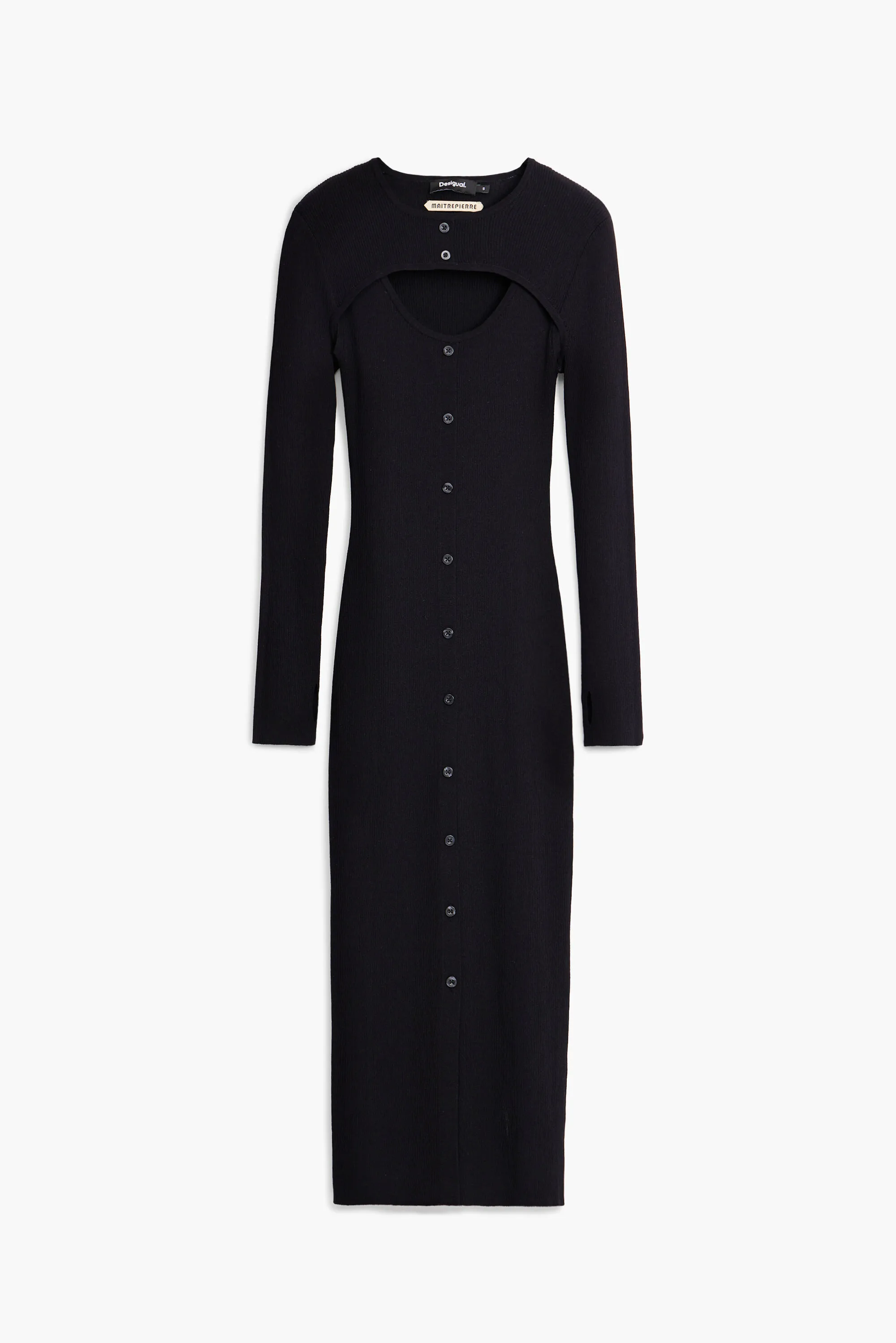 Vestido cutout Maitrepierre
