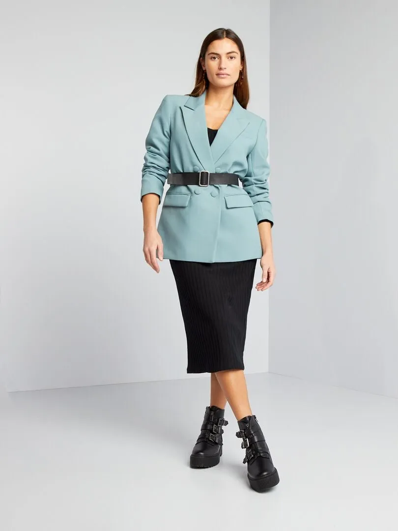 VESTIDO DE CANALé  NEGRO