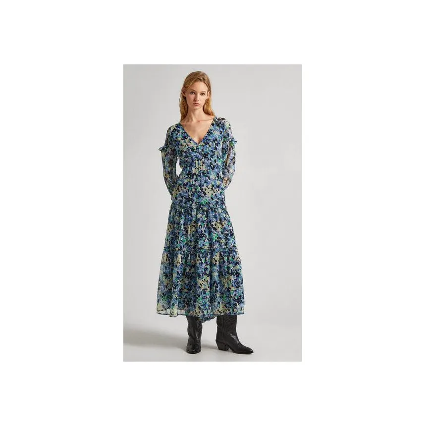 Vestido Largo Pepe Jeans Carina Para Mujer