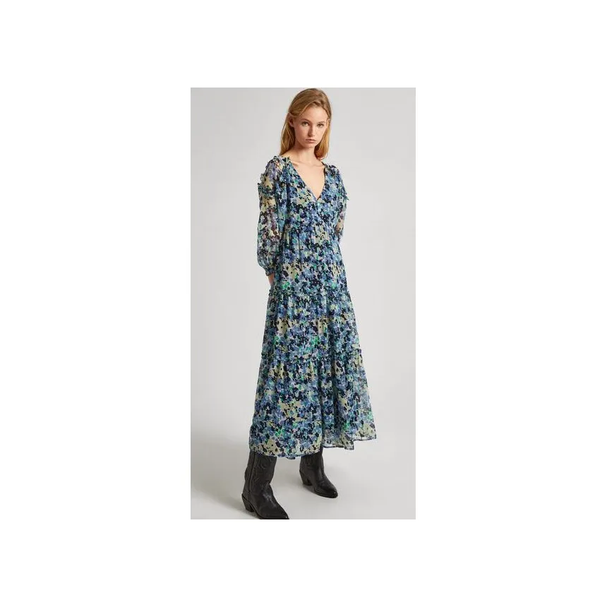 Vestido Largo Pepe Jeans Carina Para Mujer