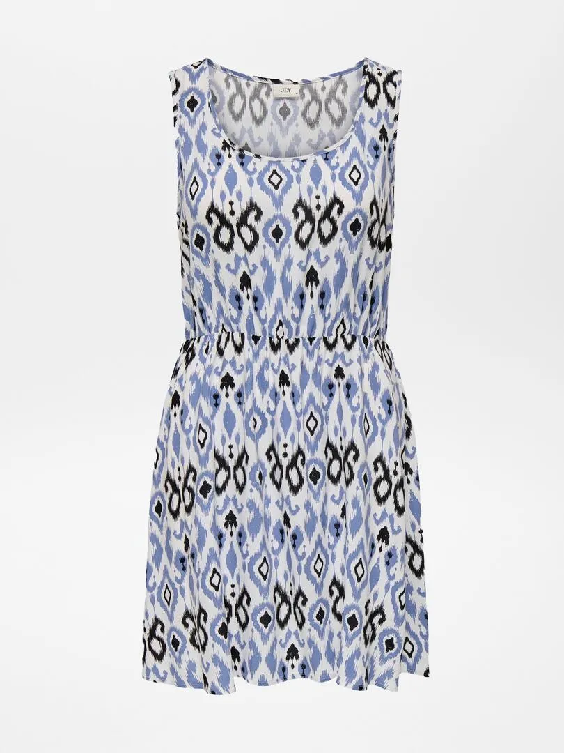 VESTIDO LIGERO CORTO 'JDY'  AZUL