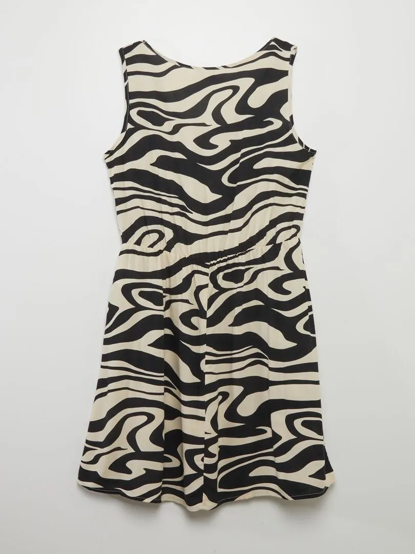 VESTIDO LIGERO CORTO 'JDY'  NEGRO
