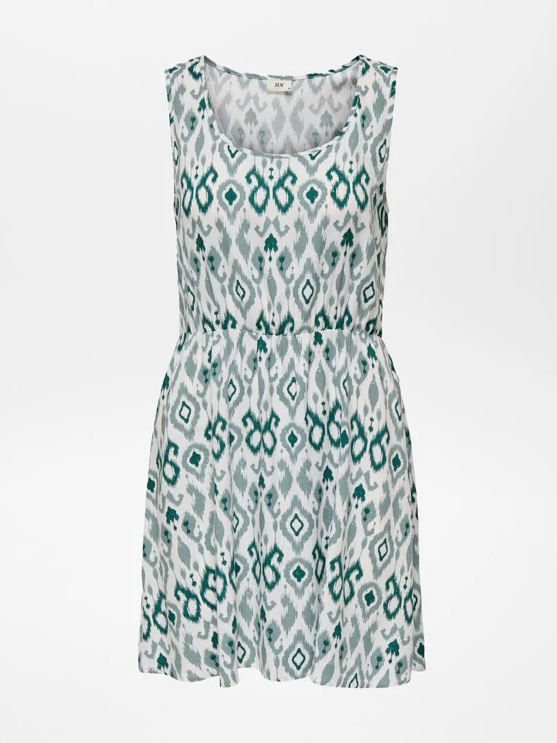 VESTIDO LIGERO CORTO 'JDY'  VERDE