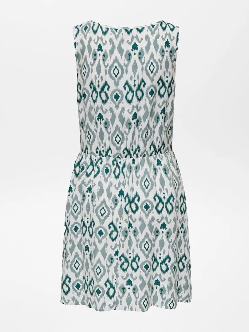 VESTIDO LIGERO CORTO 'JDY'  VERDE
