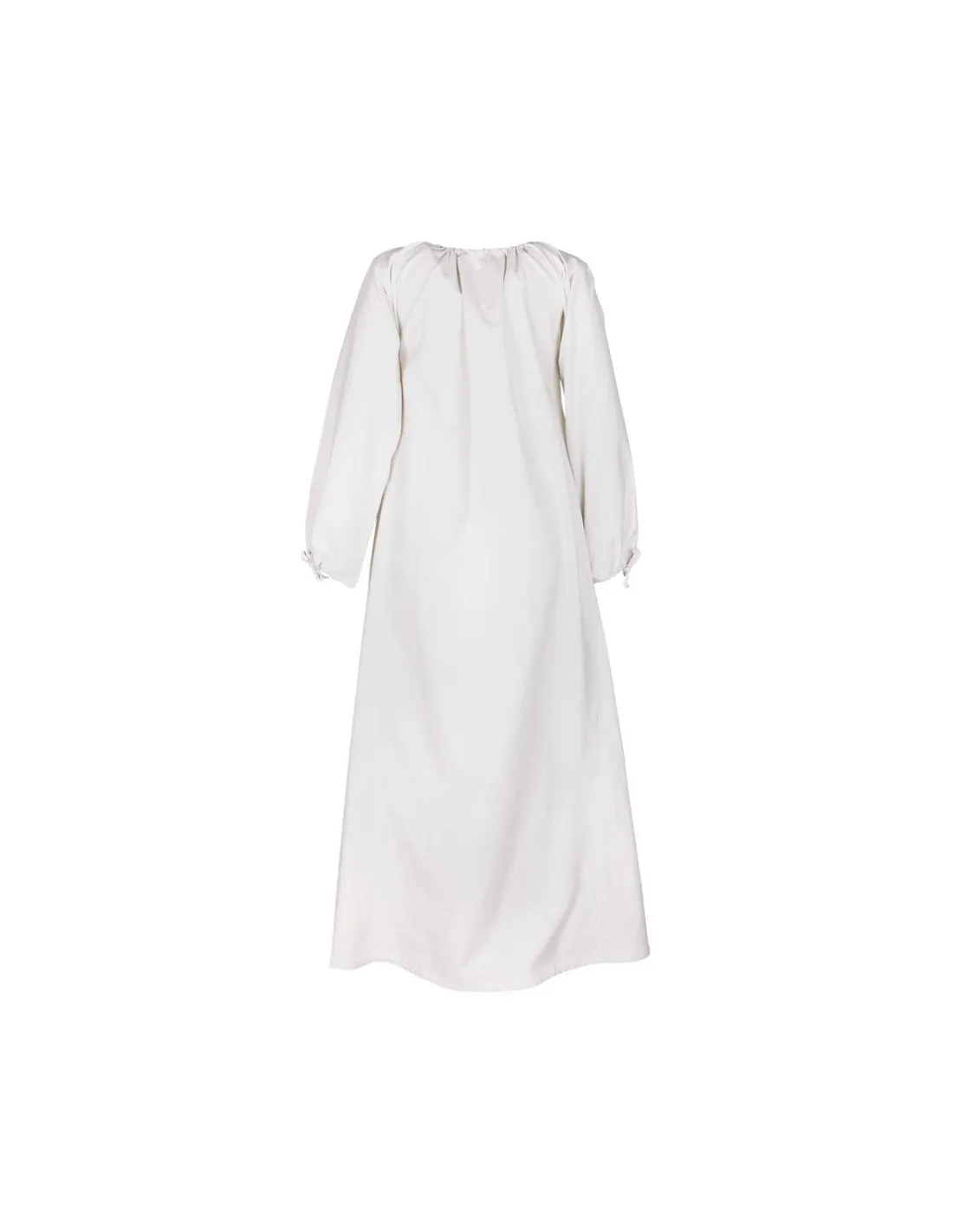 Vestido medieval Ana, blanco