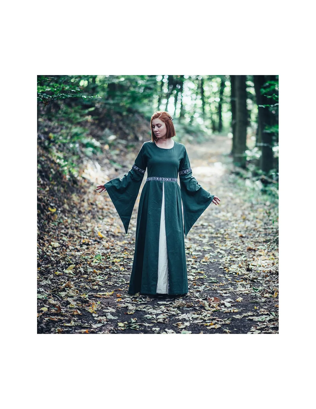 Vestido medieval otoño Ava