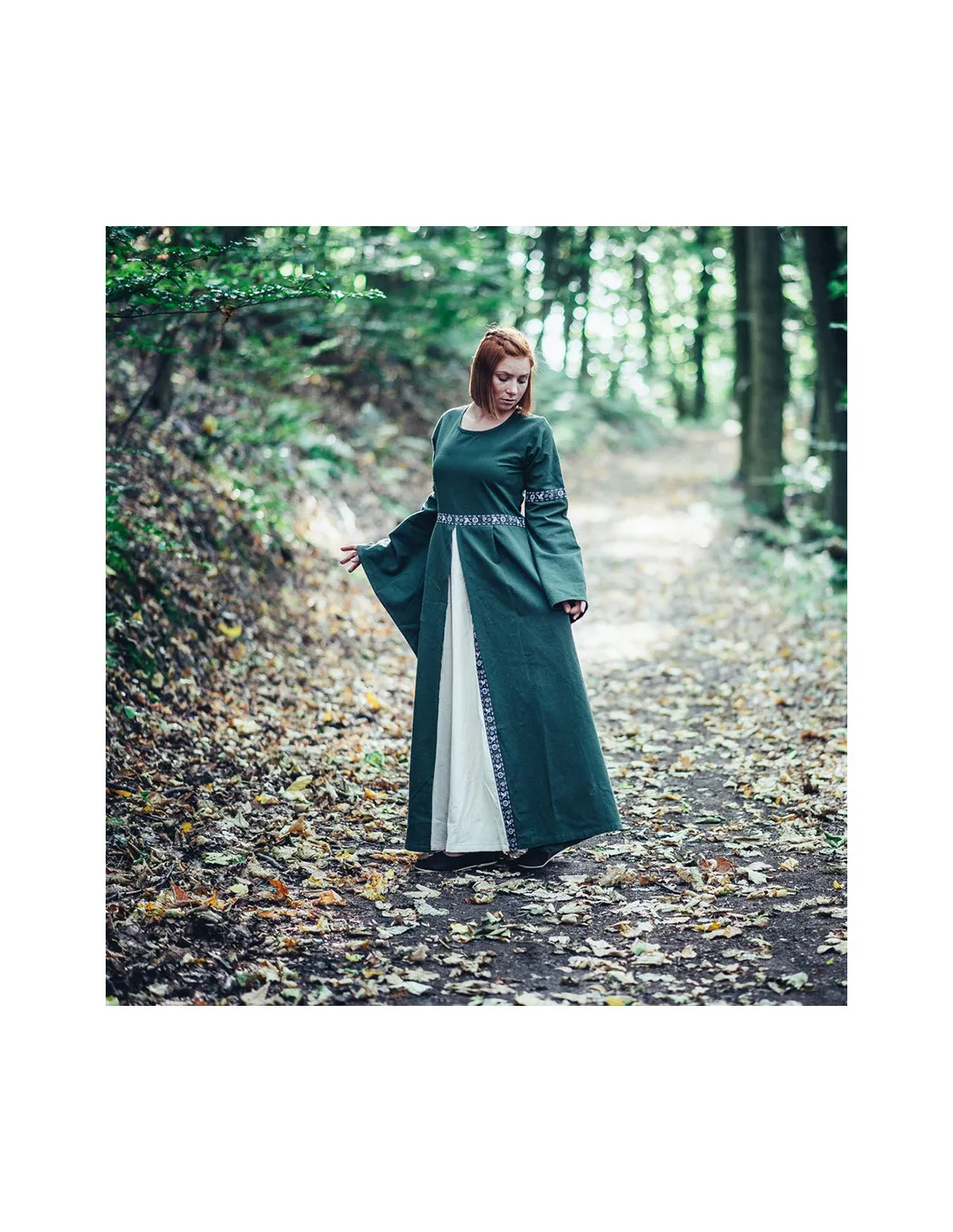 Vestido medieval otoño Ava