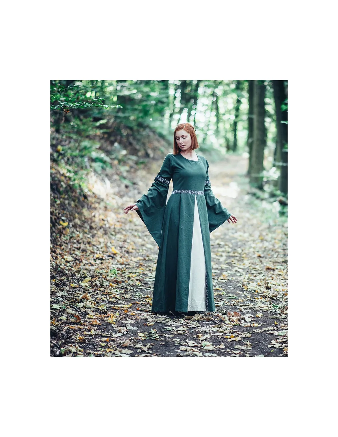 Vestido medieval otoño Ava