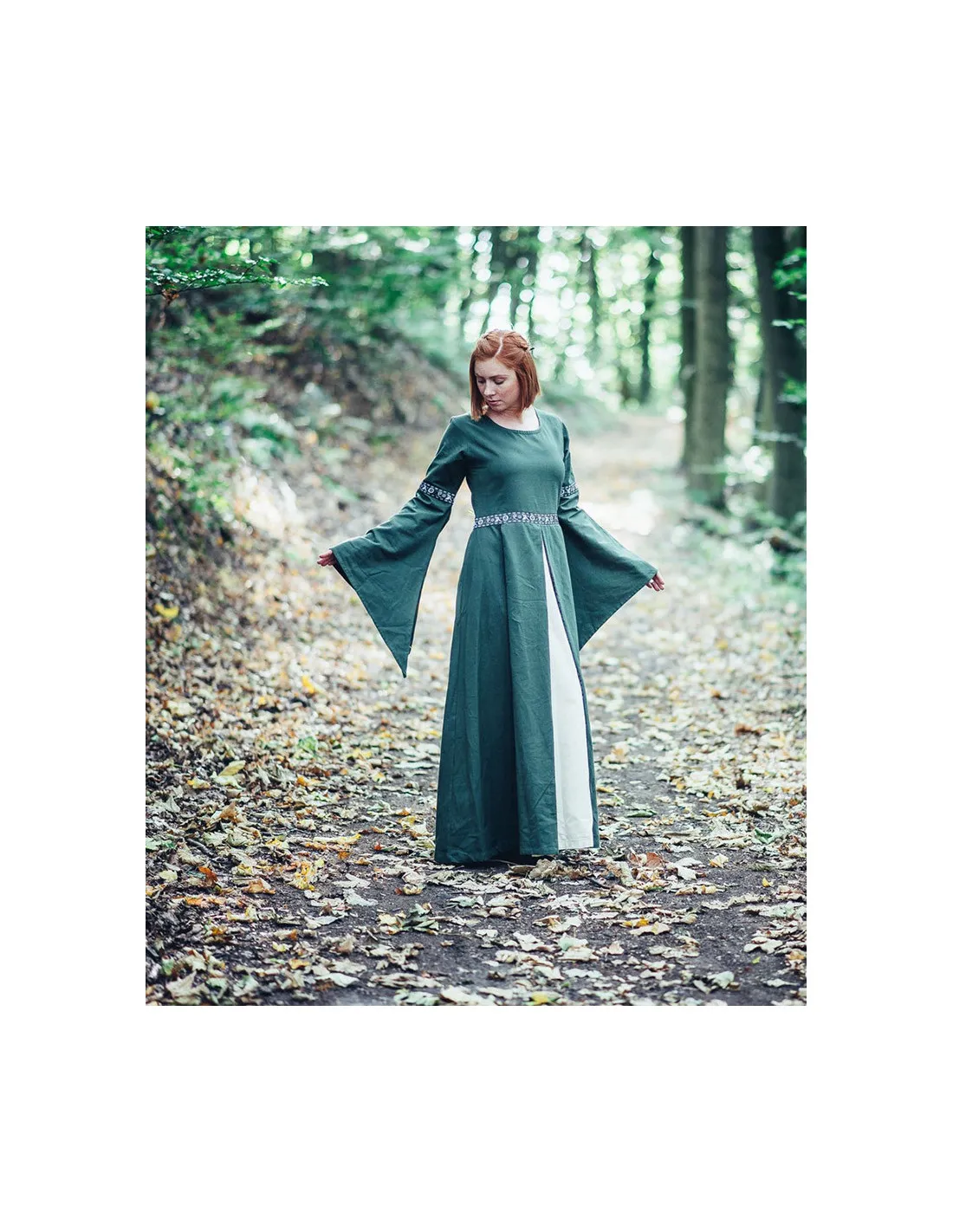 Vestido medieval otoño Ava