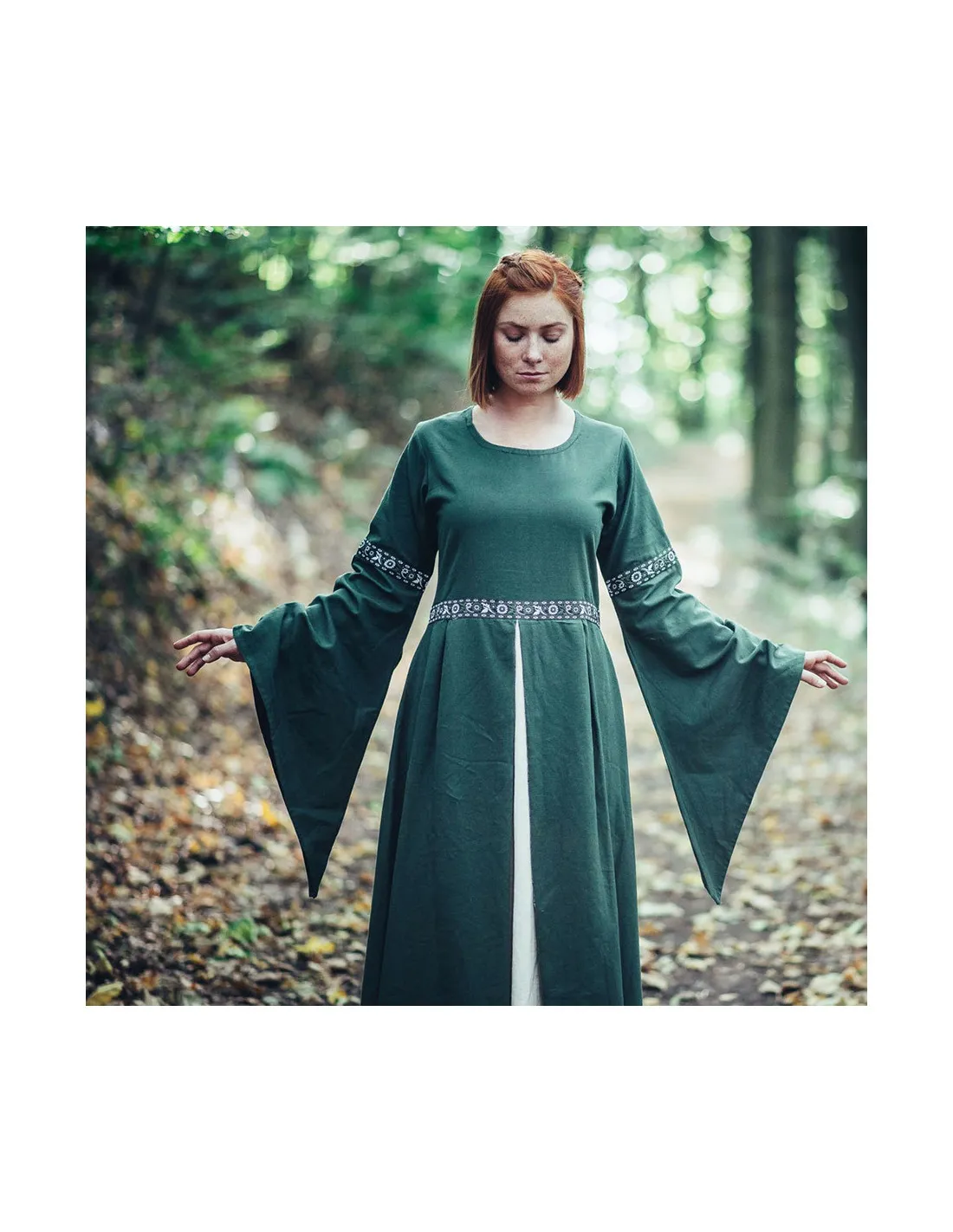 Vestido medieval otoño Ava