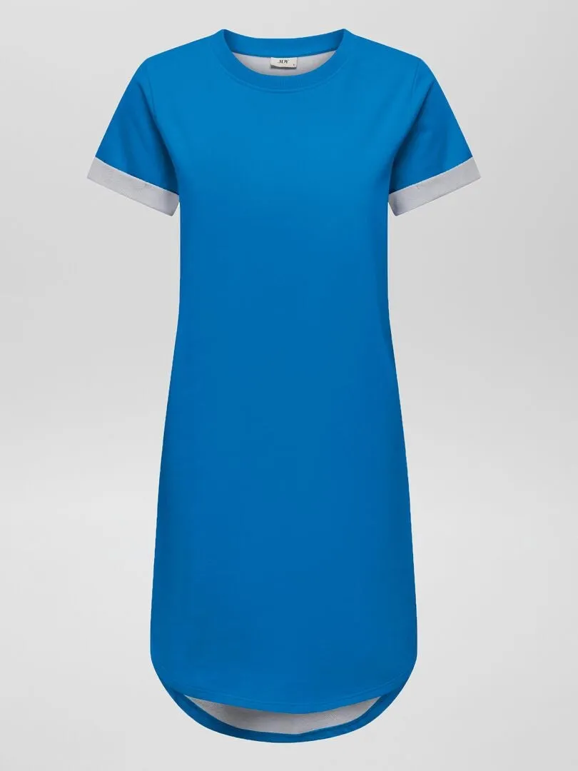 VESTIDO TIPO SUDADERA 'JDY'  AZUL