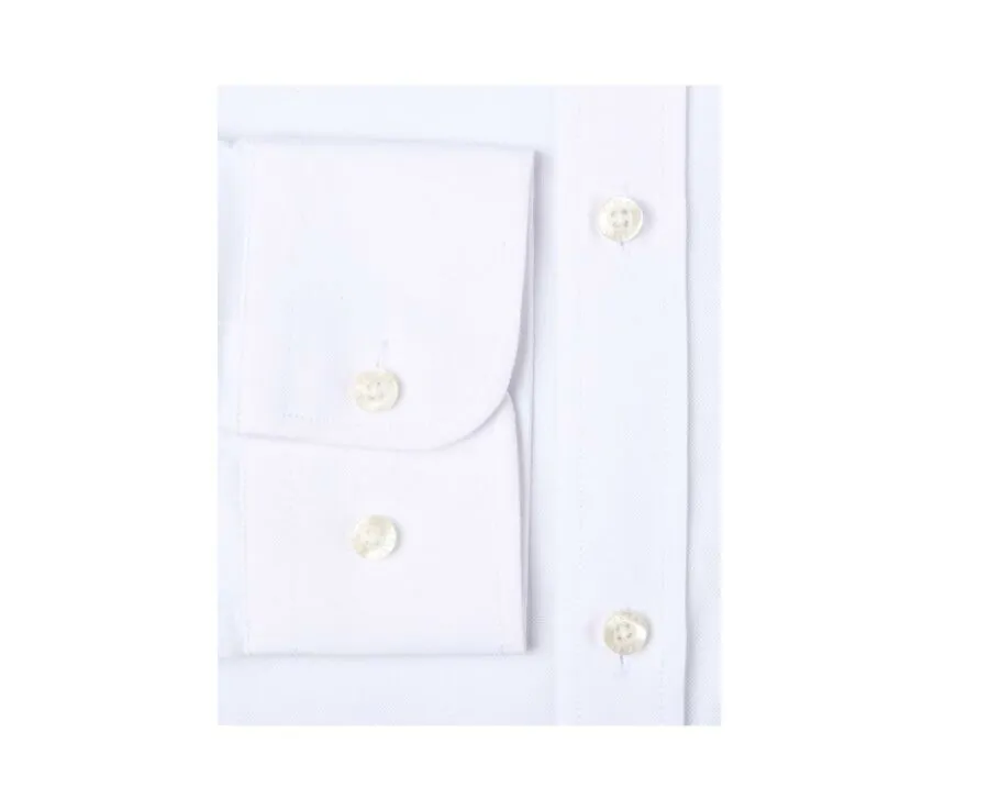 WHITE OXFORD COTTON SHIRT  EVRARD