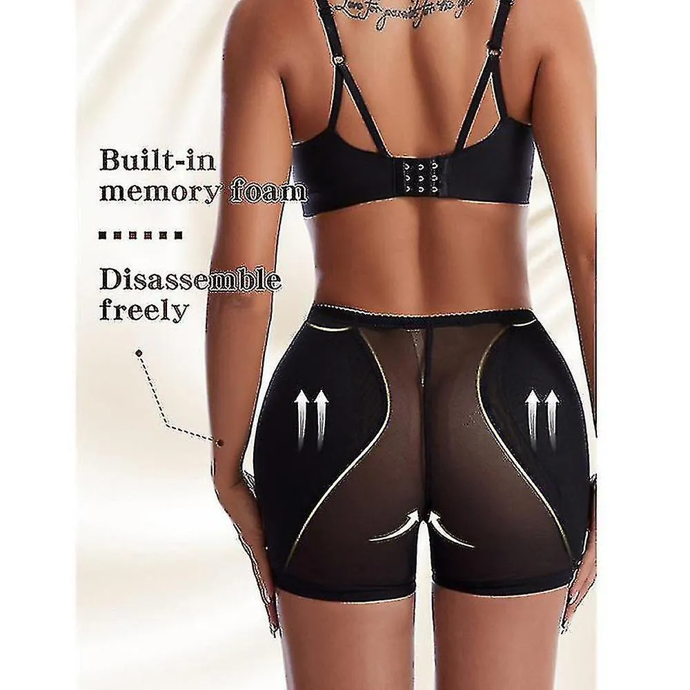 Women's Shapewear Hip Pads Enhancer Panties Shaper Boyshort DJJ