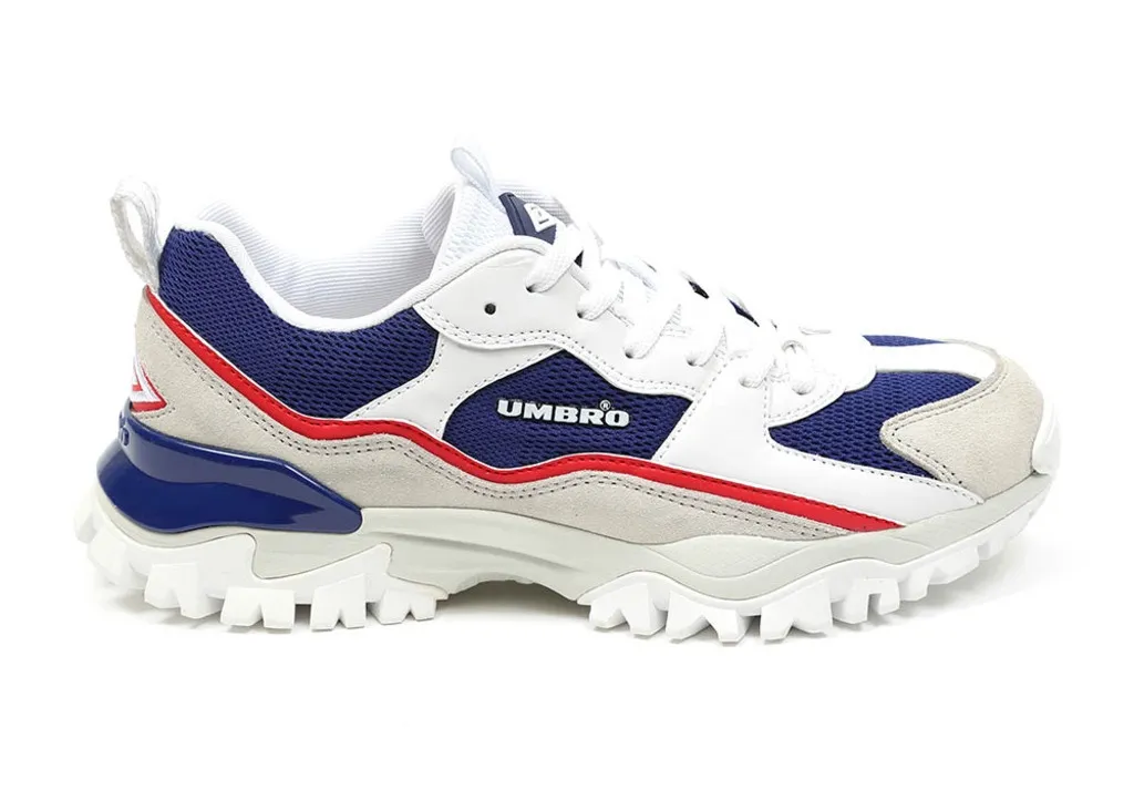 Zapatilla Umbro Bumpy White / Navy / Red