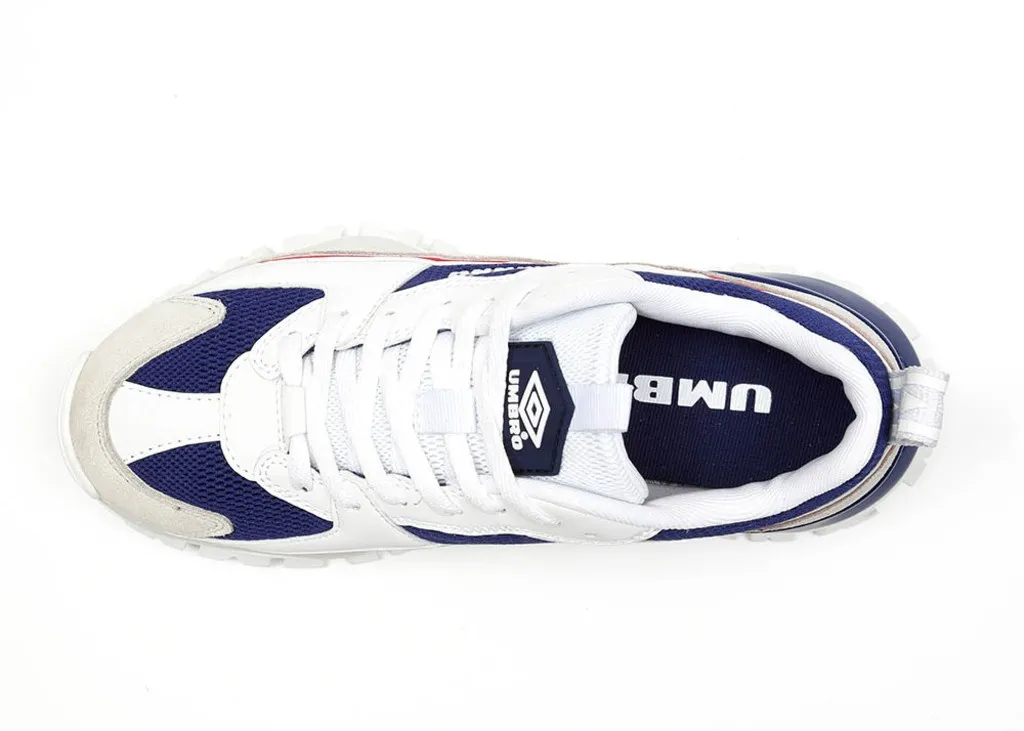Zapatilla Umbro Bumpy White / Navy / Red