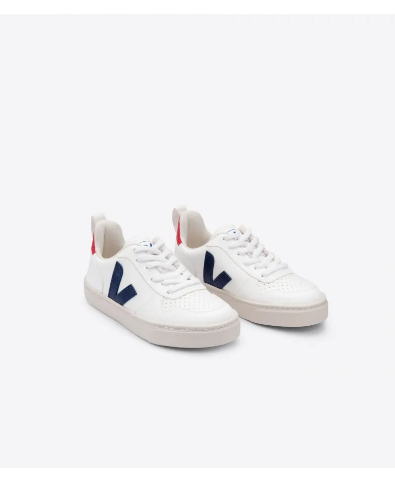 ZAPATILLA VEJA V10 LACE CWL BLANCO COBALT PEKIN