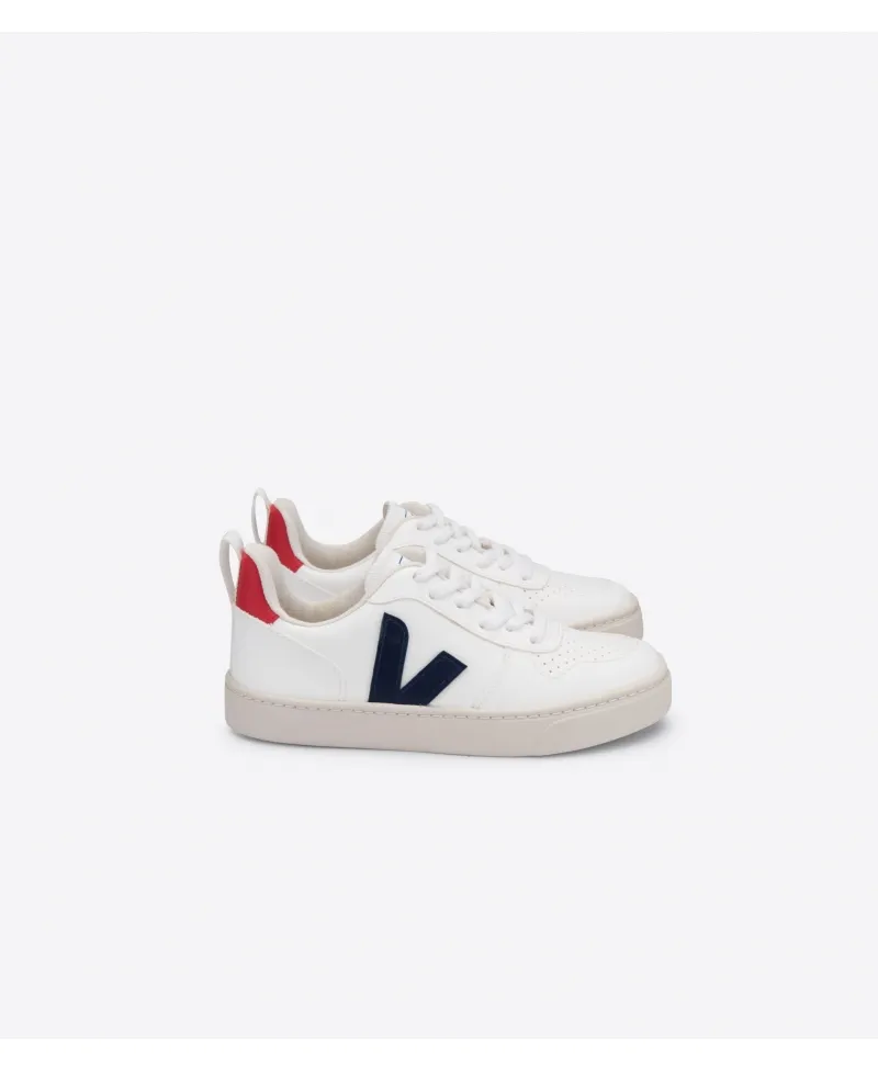 ZAPATILLA VEJA V10 LACE CWL BLANCO COBALT PEKIN