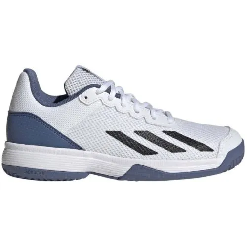 ZAPATILLAS ADIDAS COURTFLASH JUNIOR BLANCOAZUL