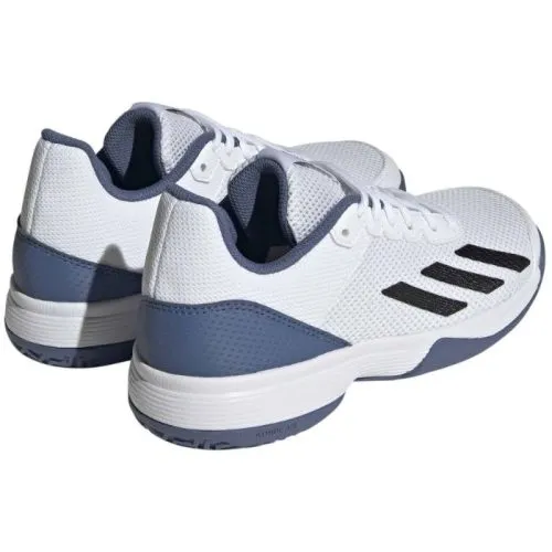 ZAPATILLAS ADIDAS COURTFLASH JUNIOR BLANCOAZUL