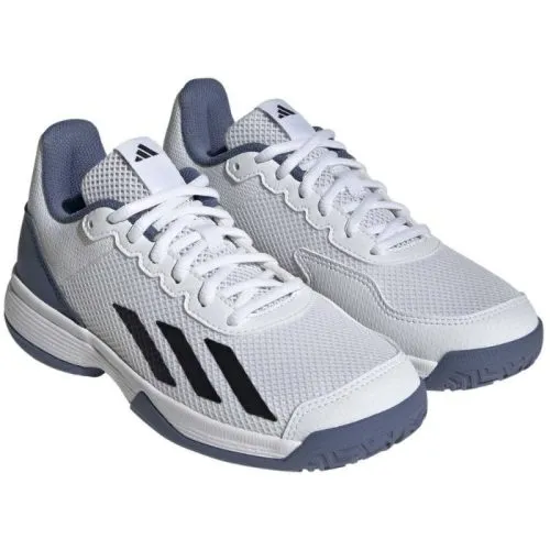 ZAPATILLAS ADIDAS COURTFLASH JUNIOR BLANCOAZUL