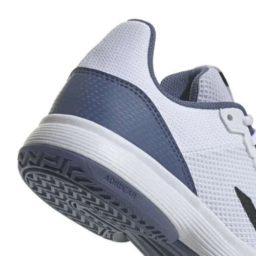 ZAPATILLAS ADIDAS COURTFLASH JUNIOR BLANCOAZUL
