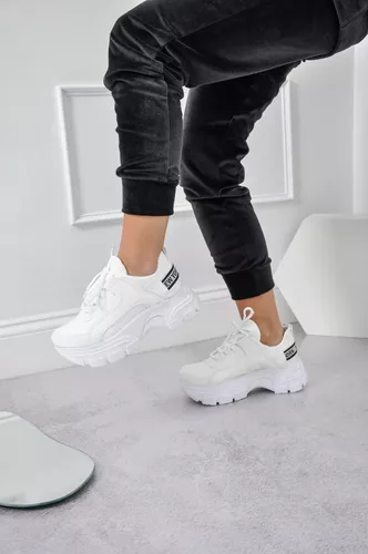 Zapatillas De Dama Con Plataforma Moda Sneakers Moda Art2600