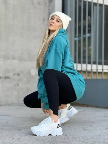 Zapatillas De Dama Con Plataforma Moda Sneakers Moda Art2600