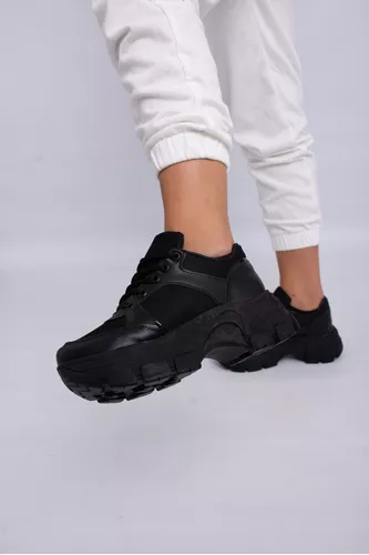 ZAPATILLAS DE DAMA MODA ALTAS PLATAFORMA SNEAKERS ART3001
