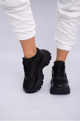 ZAPATILLAS DE DAMA MODA ALTAS PLATAFORMA SNEAKERS ART3001