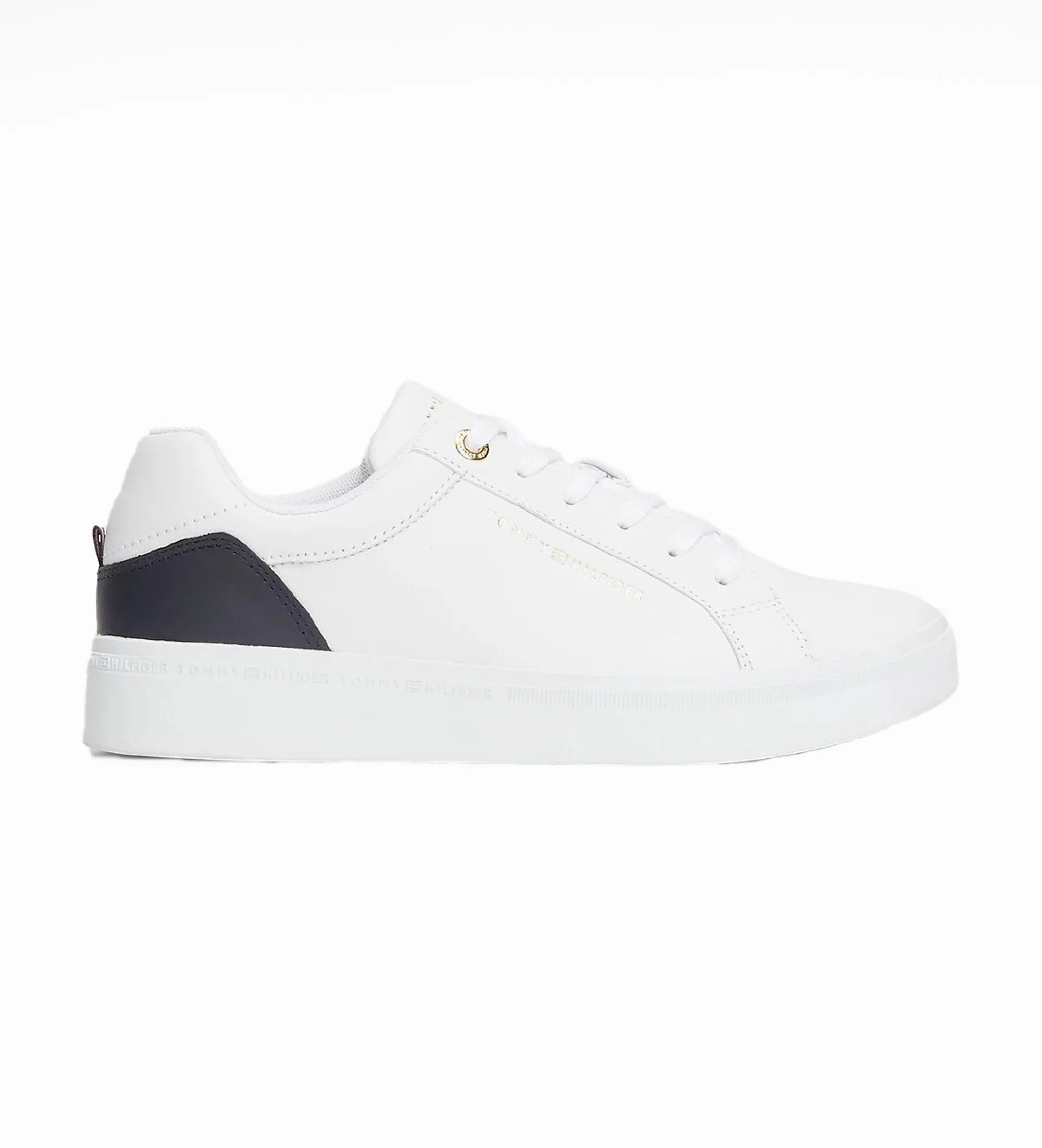 Zapatillas de Piel Elevated Essential blanco