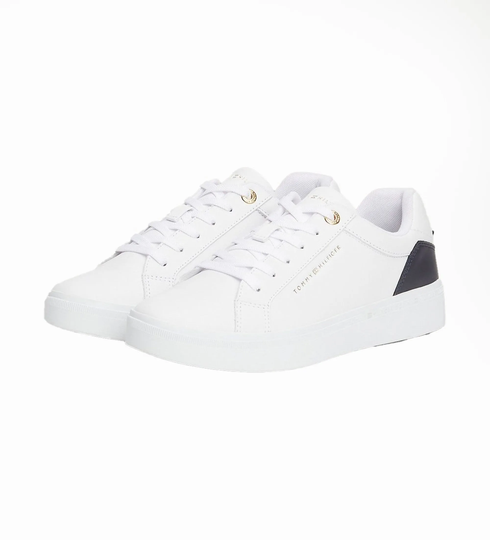 Zapatillas de Piel Elevated Essential blanco