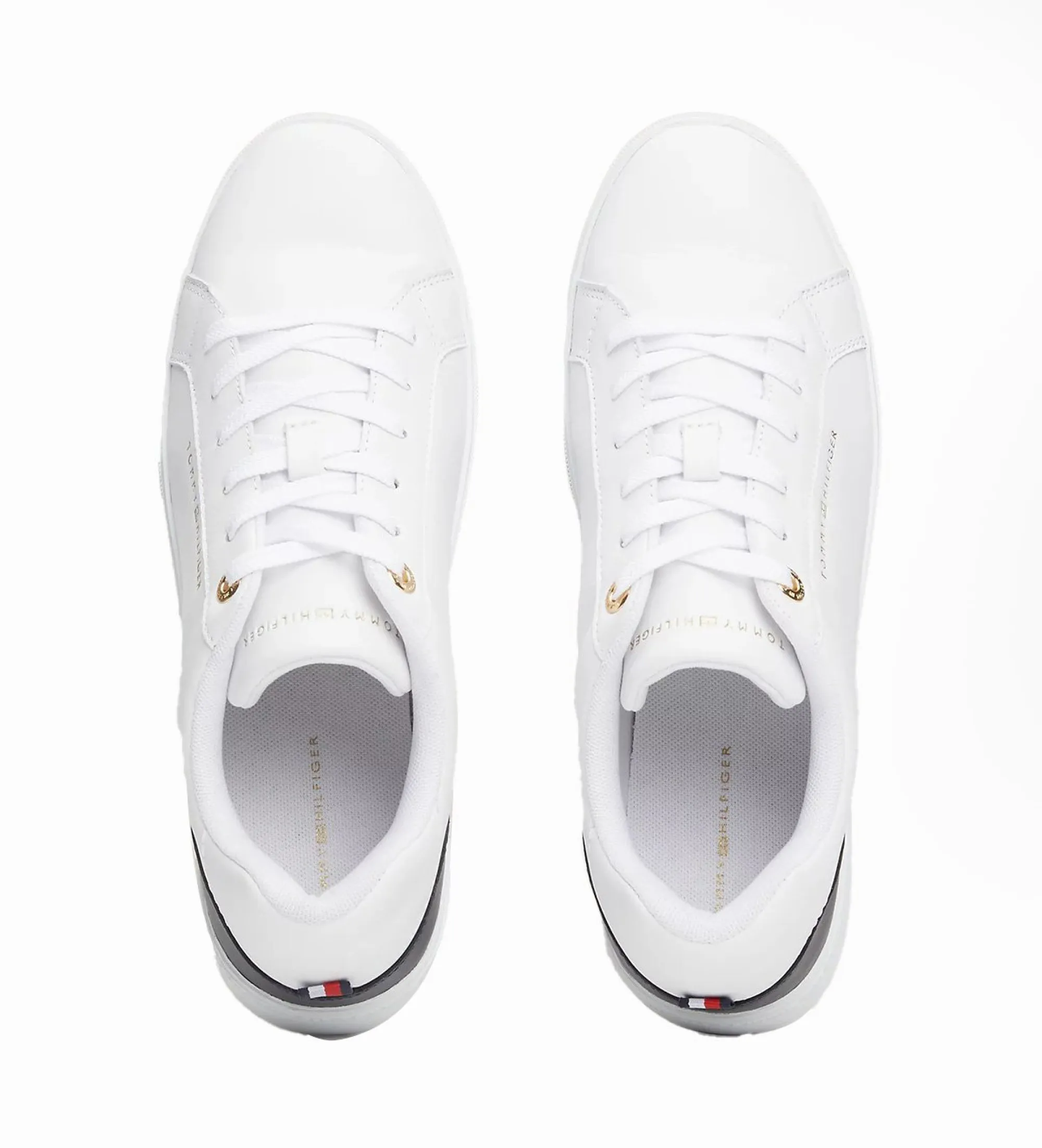 Zapatillas de Piel Elevated Essential blanco