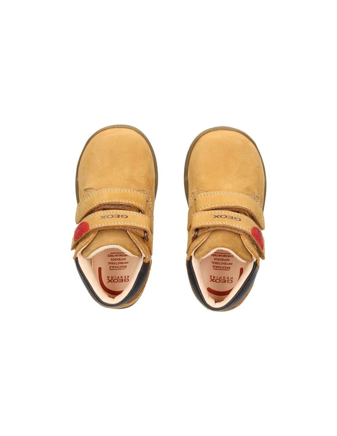 Zapatillas Geox Macchia Marrón Niño