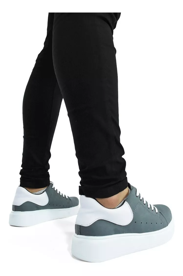 Zapatillas Hombre Urbana Plataforma Comoda Serafinne 642